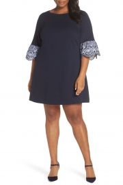 Flare Cuff Shift Dress by Eliza J at Nordstrom Rack