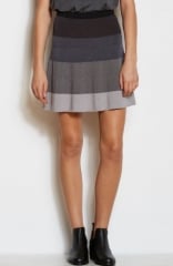 Flared Ombre Bandage Skirt by Armani Exchange at Amazon