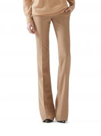 Flared Pants in Camel by Gucci at Gucci