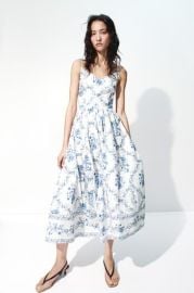 Flared-skirt strappy dress at Nordstrom