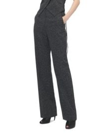 Flecked Pinstripe Pants at Bloomingdales