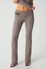 Fleur Cable Cloud Knit Pant - Dark Pearl at Frankies Bikinis
