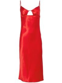 Fleur Du Mal Eco Luxe Keyhole Slip Dress at Farfetch