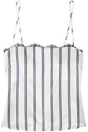 Fleur Du Mal Striped Camisole at The Outnet