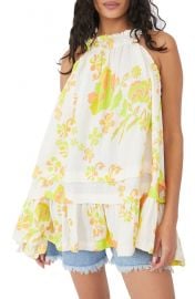 Fleur Print Tunic Top at Nordstrom