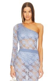 Fleur du Mal Rosalia Lace Bodysuit at Revolve