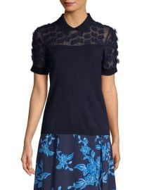 Fleurette Embellished Sweater  Draper James at Saks Fifth Avenue