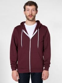 Flex fleece hoodie at American Apparel