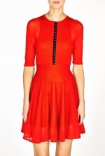 Flirty knitted dress by Alexander McQueen at My Wardrobe