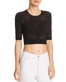 Float-Stitch Crop Top at Bloomingdales