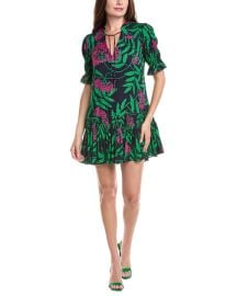 Flora Bea NYC Hartlie Silk Mini Dress ShopSimon at Shop Simon