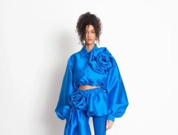 Flora Cloud Blouse at Harbison