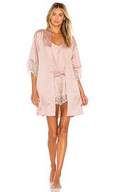 Flora Nikrooz Ada Robe in Smokey Rose from Revolve com at Revolve