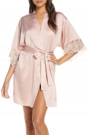 Flora Nikrooz Ada Satin Robe   Nordstrom at Nordstrom