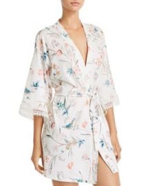 Flora Nikrooz Irene Floral Knit Cover-Up Robe Women - Bloomingdale s at Bloomingdales