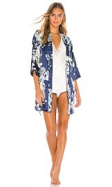 Flora Nikrooz Petra Kimono in Midnight from Revolve com at Revolve