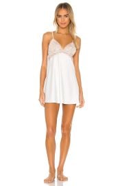 Flora Nikrooz Rosa Charm Chemise in Ivory at Revolve