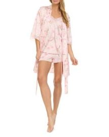 Flora Nikrooz Sabrina 3-Piece Travel Pajama Set Bloomingdale39s at Bloomingdales