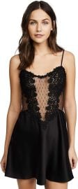 Flora Nikrooz Showstopper Charmeuse Chemise at Amazon