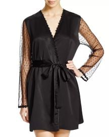 Flora Nikrooz Showstopper Charmeuse Cover-Up Robe   Bloomingdales at Bloomingdales