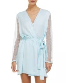 Flora Nikrooz Showstopper Charmeuse Cover-Up Robe Bloomingdales at Bloomingdales