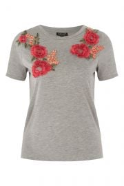 WornOnTV: Chelsea’s grey top with floral applique on The Young and the ...