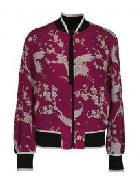 Floral Bomber Jacket at Italist