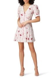 Floral Button Front Mini Dress by Chelsea and Walker for 54 - 69 Rent the Runway at Rent the Runway