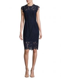 Floral Cap Sleeve Lace Sheath Dress by Rachel Zoe at Lord & Taylor