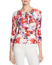 Floral Cardigan by Karen Millen at Bloomingdales