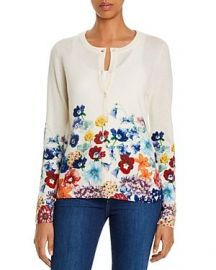 Floral Cashmere Cardigan by C by Bloomingdales at Bloomingdales