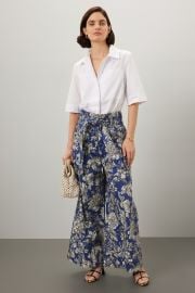 Floral Cropped Trousers by Adam Lippes x RTR Rent the Runway at Rent the Runway