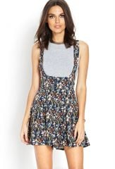 Floral Cross Back Overall at Forever 21