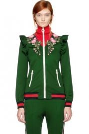 Floral Embroidered Jacket by Gucci at Gucci