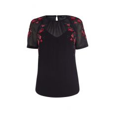 Floral Embroidered Top by Karen Millen at Karen Millen