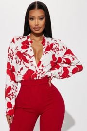 Floral Emotions Top - WhiteCombo Fashion Nova at Fashion Nova