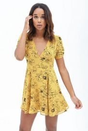 Floral Fit and Flare Dress at Forever 21