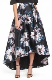 Floral High Low Skirt at Nordstrom