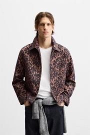 Floral Jacquard Jacket at Zara