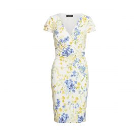 Floral Jersey Surplice Dress at Ralph Lauren