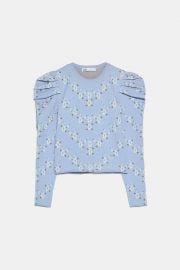 Floral Knit Sweater by Zara at Zara