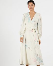 Floral Long Sleeve Maxi Dress by Ted Baker at Ted Baker