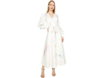 Floral Long Sleeve Maxi Dress by Ted Baker at Zappos