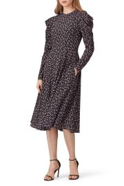 Floral Long Sleeve Midi Dress by Philosophy di Lorenzo Serafini at Rent The Runway