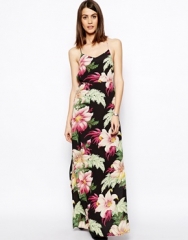 Floral Maxi Dress at Asos