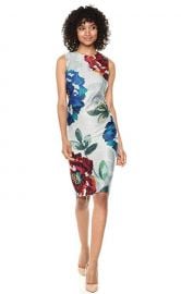 Floral Midi Dress by Calvin Klein at Zappos