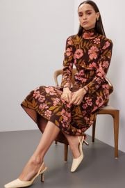 Floral Midi Dress by Love Whit by Whitney Port Rent the Runway at Rent the Runway