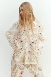 Floral-Motif Shirt - Creamfloral - Ladies HampM US at H&M