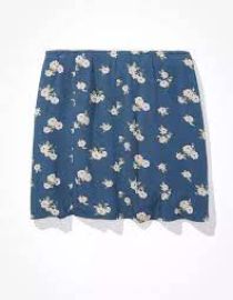 Floral Notched Mini Skirt at American Eagle