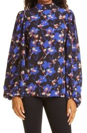 Floral Open Back Top at Nordstrom